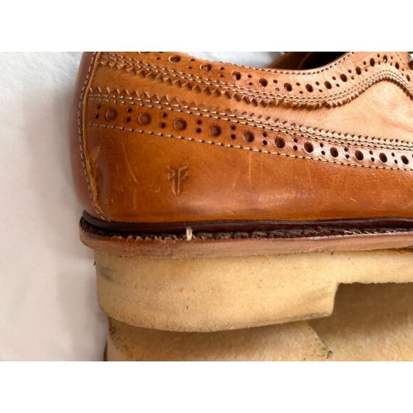 Frye Wingtip Leather Brogue Shoes, Oxford Formal Dress Shoes, SzUS 10.5 main image 16